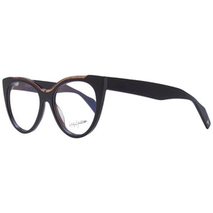 Yohji Yamamoto YO-1035559 Women Brown Optical Frame Plastic Cat Eye Eyeglasses - Picture 1 of 3