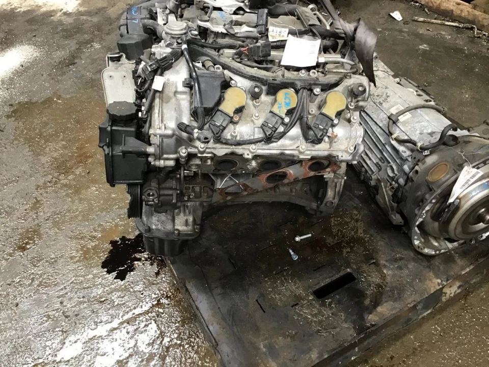 Engine 164 Type ML350 Gasoline Fits 10-11 MERCEDES ML-CLASS 5024027 Foto 1 de 4