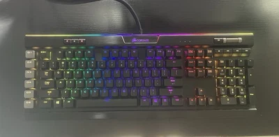 K95 RGB Platinum Cherrymx Brown switches (NOT ORIGINAL KEYCAPS) - image 1 of 4