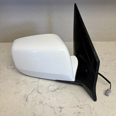 Espejo retrovisor derecho Acura MDX 2001-2006 OEM blanco vista lateral eléctrico térmico Foto 1 de 4