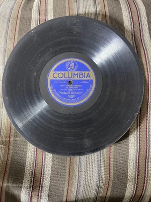 COLUMBIA Record 78 rpm A2538 Edna White JUST A BABYS PRAYER AT TWILIGHT - Image 1 of 2