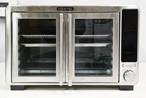 Gourmia XL Digital Countertop Oven with Air Fry, French Door, Stainless GTF7698 - Picture 1 of 8