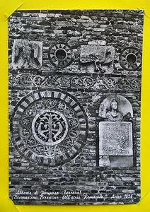 FERRARA: Abbazia di Pomposa- decorazioni Bizantine dell'atrio romanico-anno 1026 - Picture 1 of 1