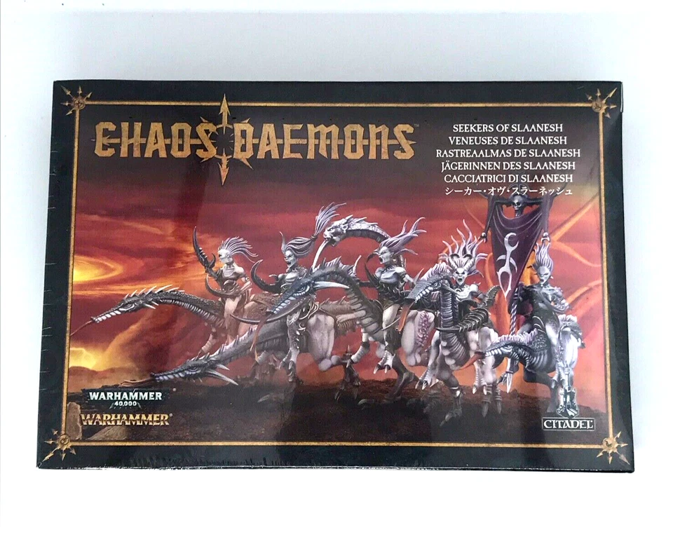 Boxed Chaos Seekers of Slaneesh Chaos Daemons - Sealed - Warhammer Fantasy W54 - Image 1 of 1