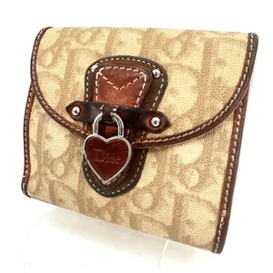 Dior Trotter Wallet Heart PVC Romantic Beige - Imagen 1 de 23