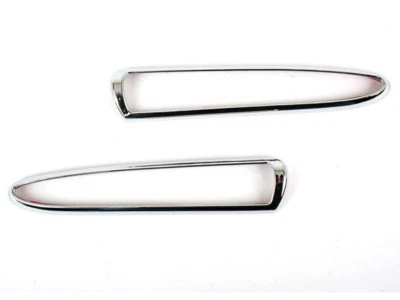 Borde de luz de señalización lateral cromada para Jaguar XJ8 XJR X350 04-07 Foto 1 de 3