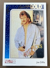 Country Gold Joe Diffie Sterling Premier Edition 1992 Trading Card “Free S&H”