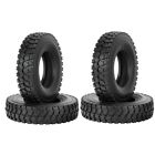 4Pcs 19mm Hard Rubber Tires for 1/14  RC Semi Tractor Truck Tipper MAN King4478