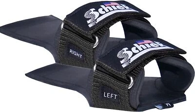 Schiek Sports Inc Model 1900UG Weight Lifting Gloves Straps Hooks Wraps Unisex