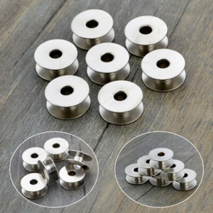 5/20Pcs Metal Bobbins Sewing Machine Universal Threads Fit Empty Spools Bobbin - Picture 1 of 15
