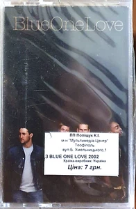BLUE - ONE LOVE, Cassette OFFICIAL UKRAINIAN RELEASE NEW SEALED - Picture 1 of 2