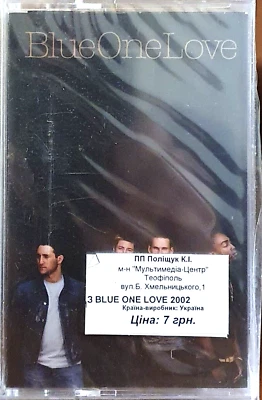 BLUE - ONE LOVE, Cassette OFFICIAL UKRAINIAN RELEASE NEW SEALED - Image 1 of 2