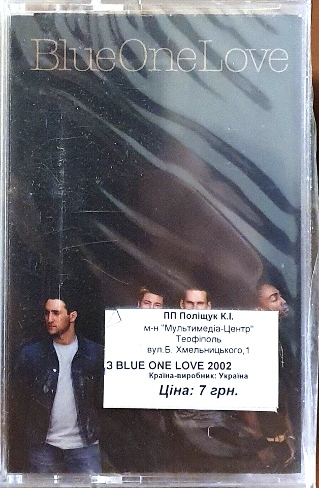 BLUE - ONE LOVE, Cassette OFFICIAL UKRAINIAN RELEASE NEW SEALED - Image 1 of 2