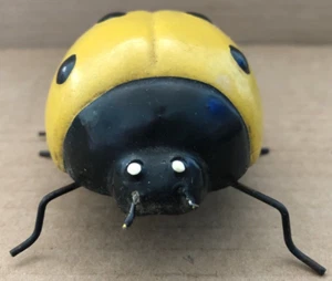 Vintage FF FITZ & FLOYD Yellow Beetle / Lady Bug Figurine Japan - Picture 1 of 6