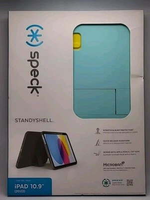 Speck iPad 10th Gen Standyshell Case - Teal - Image 1 of 4
