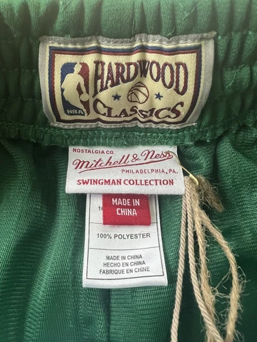 Mitchell & Ness NBA Boston Celtics 75th Anniversary Swingman 1985 Large Shorts Cover
