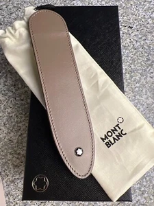 $190 MSRP - Montblanc Meisterstuck MB-ident 198341 'Mastic' 1 pen pouch - Picture 1 of 1