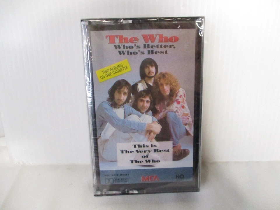 The Who Who's Better, Who's Best MCAC2-8031 Cassette SEALED 1988 - Image 1 of 2