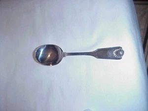 STERLING SILVER SUGAR SPOON BY FRANK SMITH IN FIDDLE SHELL PATTERN - Picture 1 of 3