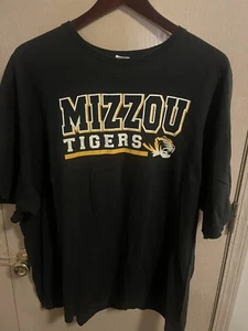 Mizzou Tigers T-Shirt Men's Size 3XL Black Short Sleeve.          B4 - Picture 1 of 9