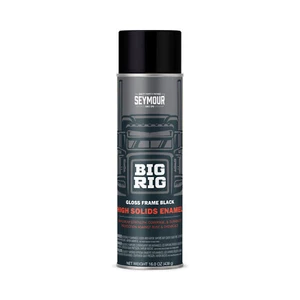 20-1615 Seymour Big Rig Heavy-Duty Industrial Enamel Gloss Frame Black (16 oz) - Picture 1 of 6