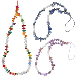 3 Pcs Chain -lost Lanyard Wrist Charm Strap Beads - Zdjęcie 1 z 11