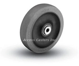6AAS 6" x 1-1/4" TPR grigio antistatico su ruota in poliolefina, capacità 325 libbre - Foto 1 di 1