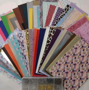 Jewelry Making Vinyl And Findings Earring Making Supplies Lot - Picture 1 of 8