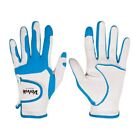 volvik true fit mens white/blue left hand glove for right hand player one size