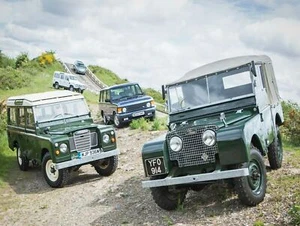 Land Rover, Retro Replik Vintage Stil Metallschild/Schild Geschenk - Bild 1 von 3