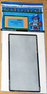 Ätzteilset von Eduard Mesh 4x4 square STEEL - Picture 1 of 1