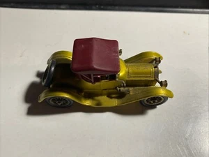 Vintage Matchbox Models Yesteryear 1913 Cadillac Gold Y-6 Lesney England - Picture 1 of 1