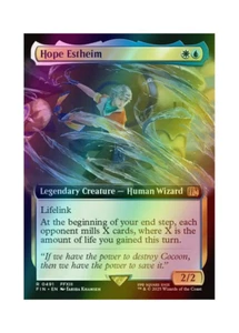 Magic the Gathering MTG FIN Hope Estheim 491 Foil Near Mint - Picture 1 of 2