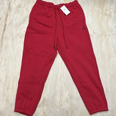 NEW XXL Jordan Brand Essential Fleece Jogger Pants Gym Red DA9820-687 - Image 1 of 4