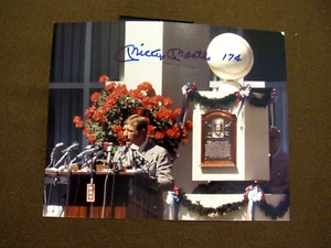 MICKEY MANTLE 3 X MVP YANKEES WSC SIGNED AUTO L/E # 174 COLOR HOF PHOTO JSA LOA - Picture 1 of 3