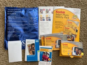 Photo Paper, HP and Kodak - Photo 1/8