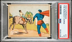 1940 SUPERMAN #21 THE RUNAWAY HORSE PSA 3 VERY GOOD SET BREAK CENTERED - Bild 1 von 2