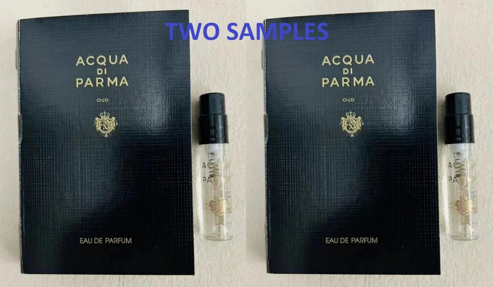 2X OUD Perfume Acqua di Parma 1,5 ml MUESTRA Hombres Colonia Mujeres Perfume EDP CARDADO  Foto 1 de 1