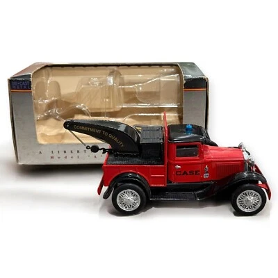 J.I. Estuche Ford Modelo 'A' Remolque Grúa Escala 1:25 Banco de Monedas Liberty Classics Foto 1 de 4