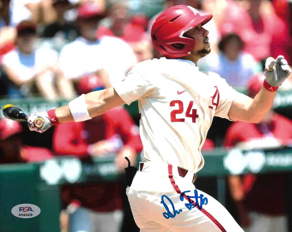 Dominic Fletcher AZ Diamondbacks Signed Auto Autograph 8x10 Photo PSA DNA (B) - Image 1 of 1