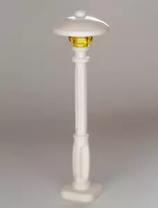LEGO® MOC Straßenlaterne Laterne Lampe Leuchte weiß (11062) (White^) NEU - Bild 1 von 1