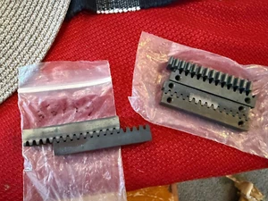 RARE LOT of 5 Pieces Gear Rack 16 Pitch 1/2" wide 2-7/8" L / 14.5 Pressure L512 - Picture 1 of 3
