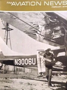 FAA Aviation News Magazine Windchill John Wise February 1975 122717nonrh - Imagen 1 de 1