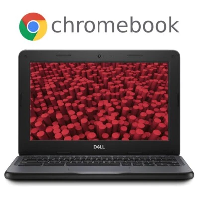 Dell P30T001 11.6" Chromebook 3100 Celeron 1.10GHz/4GB/32GB SSD w/Warranty - Image 1 of 4
