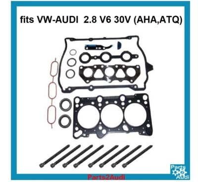  Juego de juntas de culata AUDI A4,A4Q,PASSAT V6 2.8 CON PERNOS (se adapta a una cabeza) Foto 1 de 2