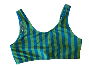 J.Crew Crewcuts Girls Scoopneck Bikini Top with UPF Size 10 - Picture 1 of 3