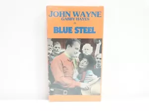 Blue Steel VHS New John Wayne 1934 Black & White Western Action New, Sealed - Picture 1 of 5