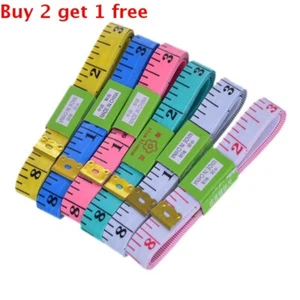 1.5m Cloth Measuring Tape Sewing Tailor Seamstress Soft Flat Body Ruler Measure - Picture 1 of 12