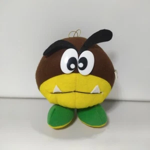 Vintage Goomba Kuribo Super Mario Vic-tokai Korea Plush 5.5" Toy Doll Victokai - Picture 1 of 5