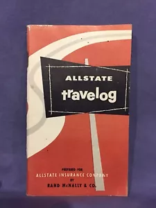 Libretto diario di viaggio assicurazione Allstate 1955 - Foto 1 di 4
